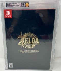 VGA Graded Zelda Tears of Kingdom Collectors Edition New Switch (79122688, U90A)
