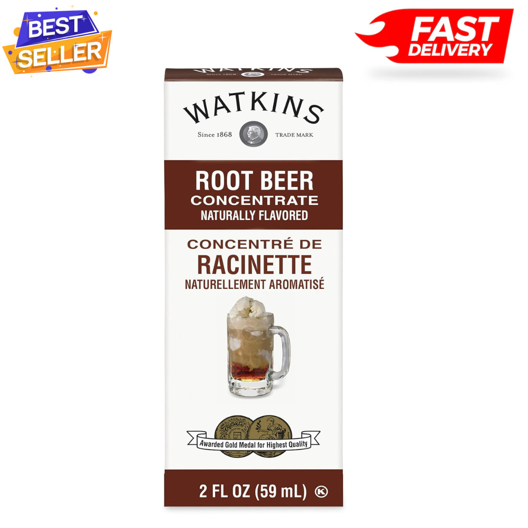 Watkins Root Beer Concentrate, 2 Fl Oz (pack of 1)