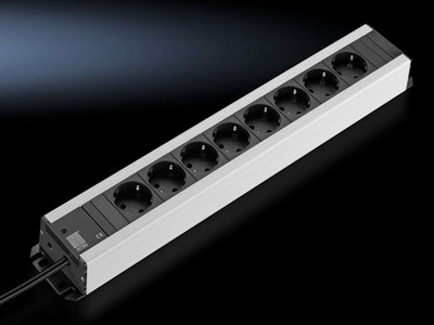Rittal DK 7000.630 Socket Strip in a Plastic Housing, 7000630