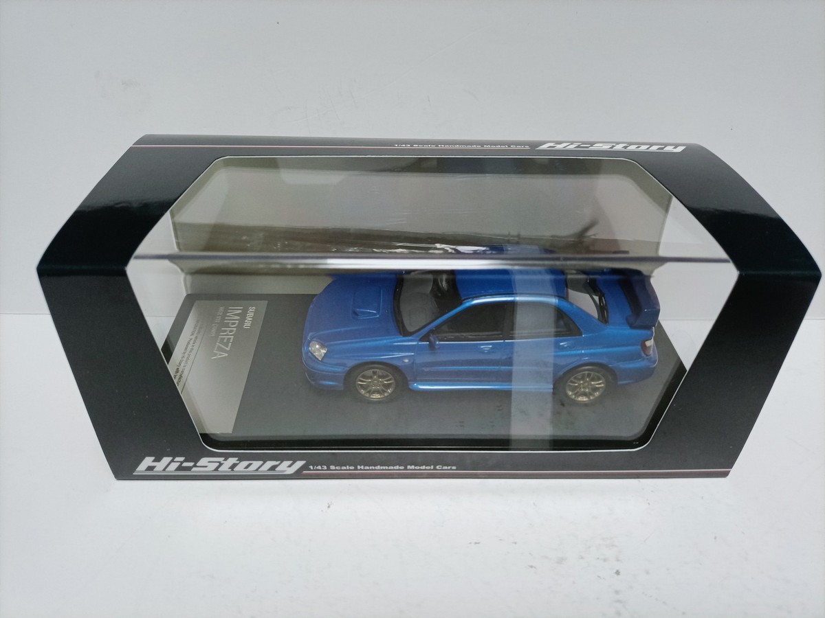 Hi Story 1:43 Subaru Impreza WRX STi 2002 resin car model | eBay