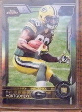2015 Topps Chrome  Rookie Football Card Of Ty Montgomery #119  /299