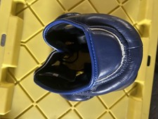 Fairtex Muay Thai Kickboxing Headguard Size L Blue