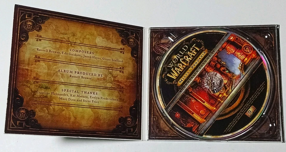 World of Warcraft Mists of Pandaria Volume II Soundtrack BlizzCon Exclusive RARE - Image 3 of 3