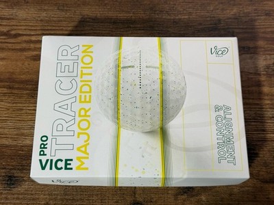 Vice Limited Edition Pro Tracer Masters Major Golf Balls 1 Dozen - NEW