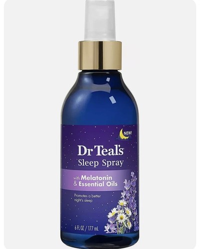 Dr Teal's Sleep Spray Melatonin Essential Oils Lavender 1-6 oz Spray Bottle NEW - Picture 4 of 4