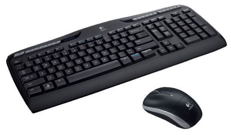 Logitech Wireless Combo MK330 tastiera Mouse incluso USB AZERTY Francese Nero