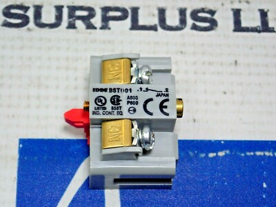 IDEC BST001 CONTACT BLOCK  LOT OF 3 USED