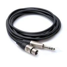 Hosa HXS-030 30ft. Balanced 3-Pin XLR Female to 1/4-Inch TRS Male Audio Cable