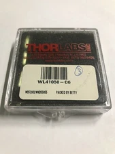 WL41050-C6 - Ø1" Fused Silica Laser Window, AR Coated: 350 - 450 nm