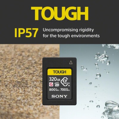 Sony 320GB CFexpress Type A TOUGH Memory Card *NEW Sony 320GB CFexpress Type A TOUGH Memory Card *NEW