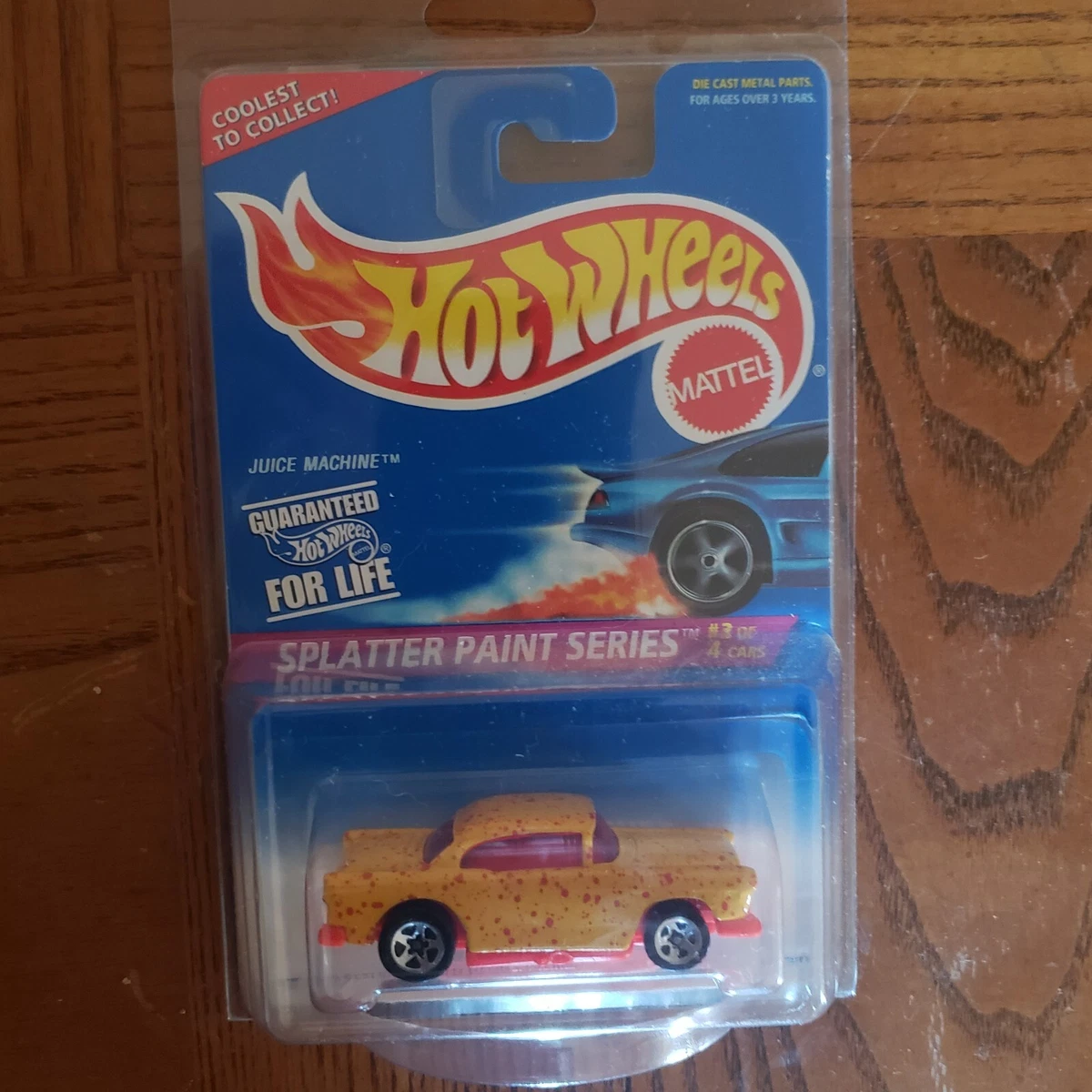 1996 Hot Wheels Splatter Paint Series 55 Chevy Bel Air Juice