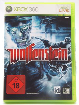 Wolfenstein (Microsoft Xbox 360) Spiel in OVP - GUT