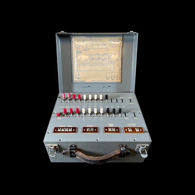 RESISTANCE TEST SET GH- 74805-1 Automatic ELECTRIC COMPANY Vintage machine metal
