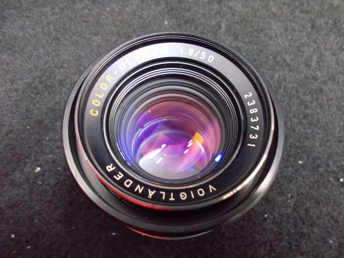 Voigtländer Color-Ultron, 1.8/50. #X-40-06 | eBay