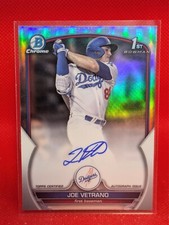 2023 Bowman Draft #CDA-JV Joe Vetrano Chrome Auto Refractor /499 Dodgers