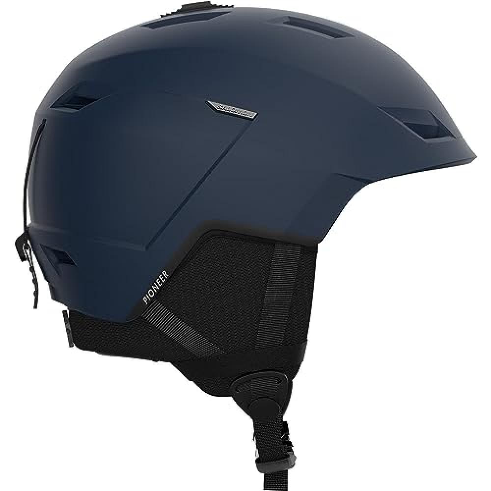 (TG. S 5356) Salomon Pioneer LT Casco Sci Snowboard Uomo, Leggerezza, Comfort ot