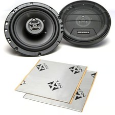 Hifonics ZS653 100W RMS 6.5" Coaxial Car Speakers with Sound Damping