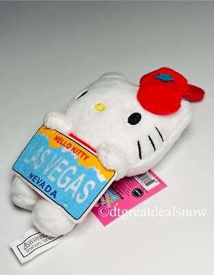 Hello Kitty Sanrio Las Vegas Limited License Plate Plastic Key