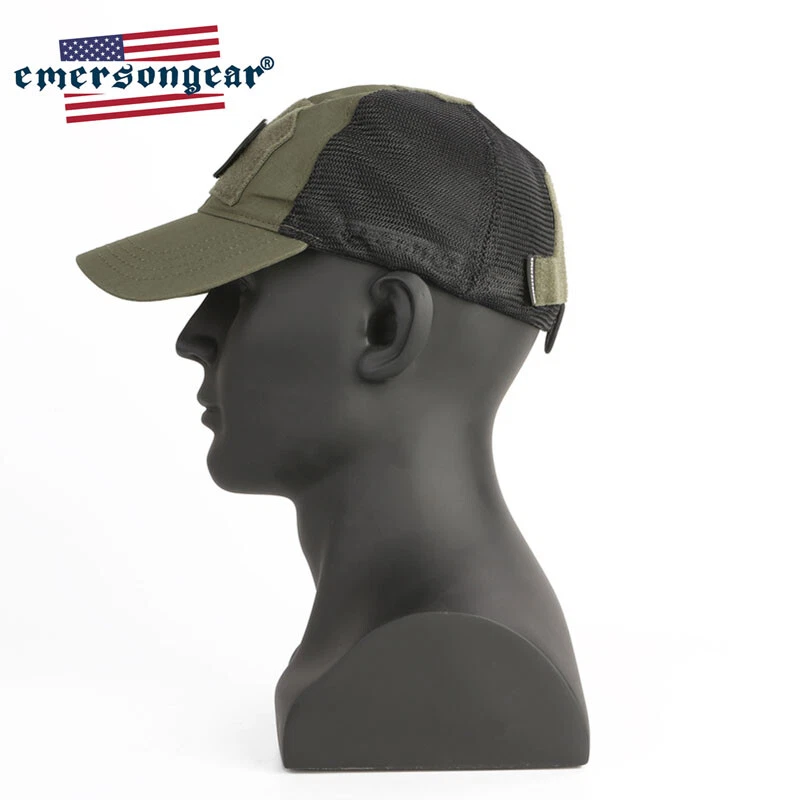 Emersongear Tactical Assault Baseball Hats Sun Mesh Caps Sport Airsoft Headwear - Image 3 of 4