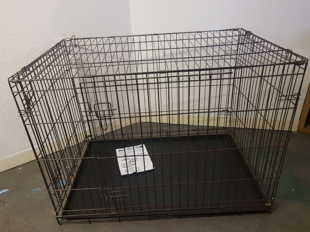 Dog It 2 Door Large Dog Crate 41 x 28 x 30 Inches Large Breed Dogs