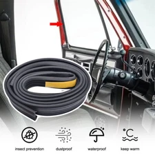 Front Door Glass Run Channel Weatherstrip Seals Pair For Chevy GMC Pickup Truck