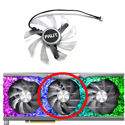 Grafikkarte Lüfter für PALIT RTX3090 3080ti 3080 3070ti 3070 GameRock