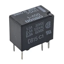 Omron G5V-1 12VDC 1A SPDT Relay – Low Signal, 6 Pins