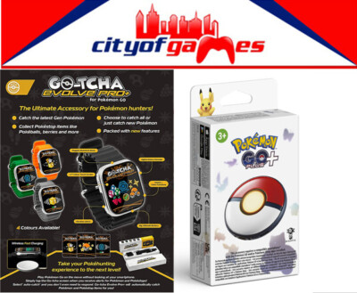 GO-TCHA GOTCHA Evolve Pro + & Pokemon GO Plus + For Pokemon