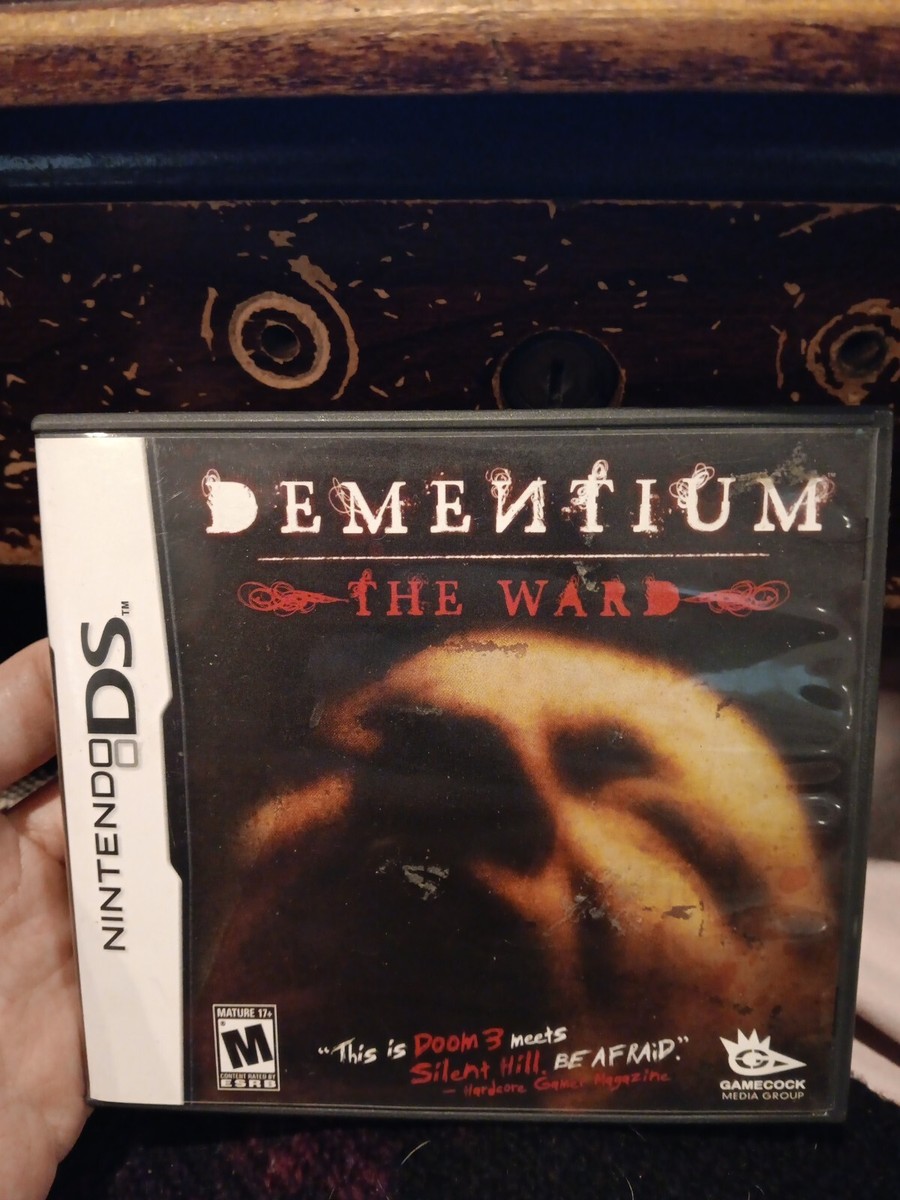 Dementium The Ward (Nintendo DS) COMPLETE Authentic Game USA NTSC
