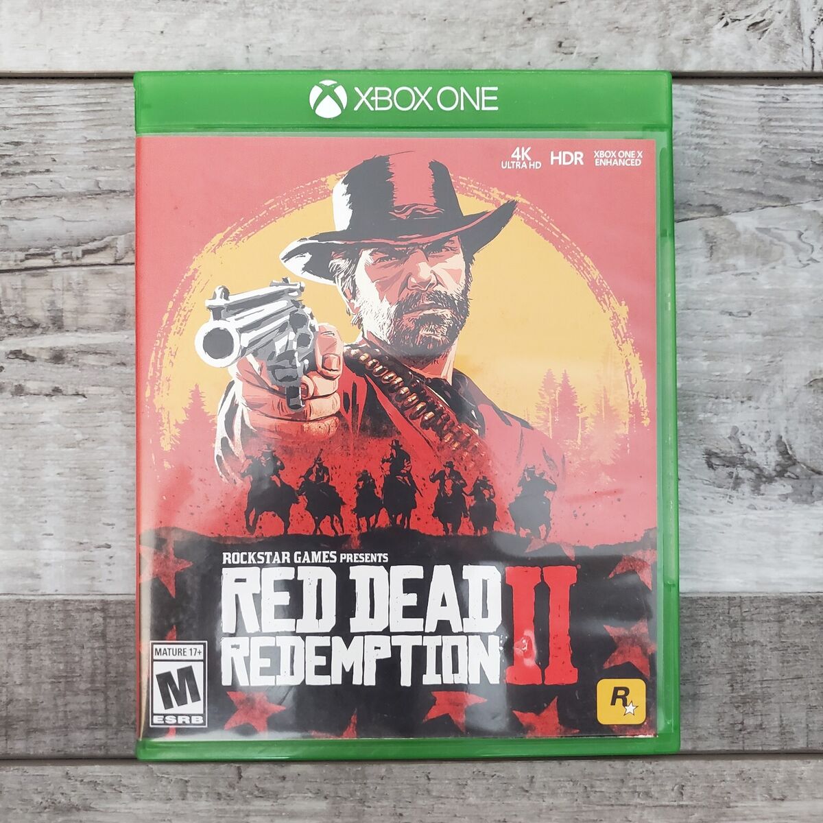 Red Dead Redemption 2 II Xbox One Complete w/Map, 2 discs