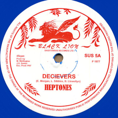 英12” The Heptones Deceivers / Meaning Of Life SUS5 Sagittarius Records  /00250 Heptones* - Deceivers / Meaning Of Life (12