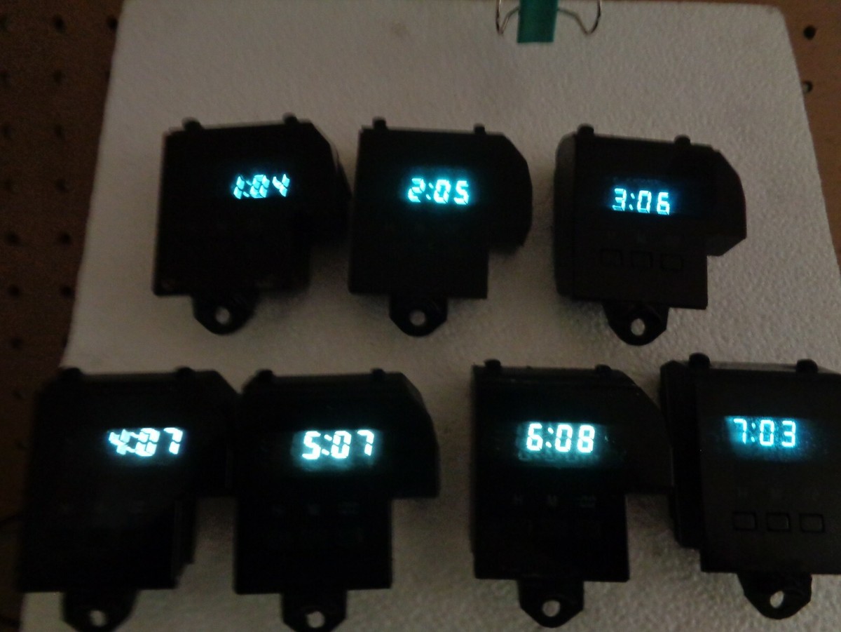 COROLLA 1993 TO 1997 CLOCK ALL MODELS CE DX LE WAGON BRIGHT