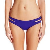 L Space Sensual Estella Classic Bikini Bottom Women's Sz S Sapphire 2328 L Space Sensual Estella Classic Bikini Bottom Women's Sz S Sapphire 2328