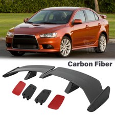 For Mitsubishi Lancer Evo 2008-2017 54 Rear Trunk Wing Spoiler Carbon Trd Style