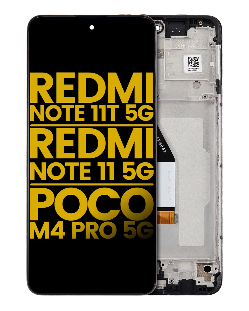 LCD Assembly With Frame Compatible Xiaomi Redmi Note 11T 5G Xiaomi