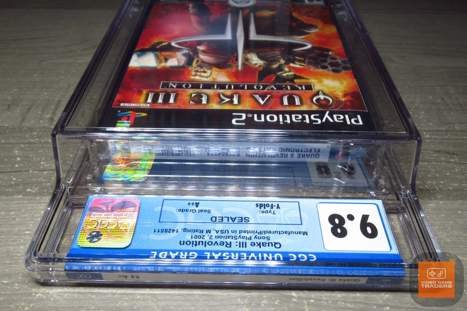 CGC 9.8 A++ - Quake III 3 Revolution PlayStation 2, PS2 2001 NEW! - RARE! - Image 4 of 4