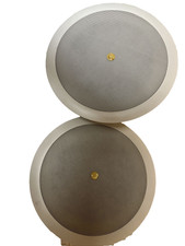 Qty 2 Atlas Sound Fap62t 6" Coaxial Ceiling Speaker Ships Free