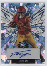 2022 Leaf Valiant Platinum Blue Crystals 3/7 Travis Dye #BA-TD1 Auto 13tn