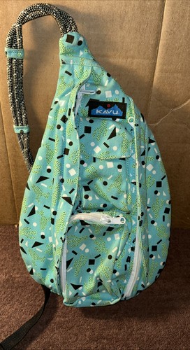 Kavu Rope Bag Sling Cactus Confetti Crossbody Backpack Travel Bag