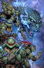 TEENAGE MUTANT NINJA TURTLES X GODZILLA #1 JONATHAN URIBE EXCLUSIVE