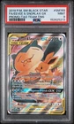 2019 POKEMON SM BS PROMO TAG TEAM TIN #SM169 EEVEE & SNORLAX GX TAG TEAM PSA 9