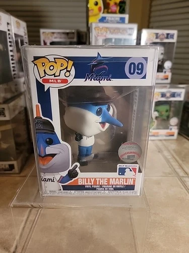 FUNKO POP! Billy The Marlin #09 POP MLB Miami Marlins Mascot Vaulted