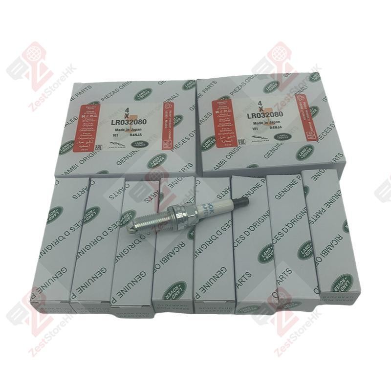 Land Range Rover 5.0 Liter V8 Engine NGK Spark Plugs Set of 8 Genuine LR032080