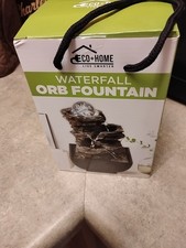 Orb waterfall fountain