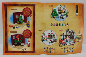 100% - 2011 LEGO 3300020 Christmas HOLIDAY SET #1 Home Tree Boy Child Minifigure