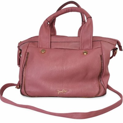 Jessica Simpson Rose Pink Large Crossbody Slouch Shoulder Bag