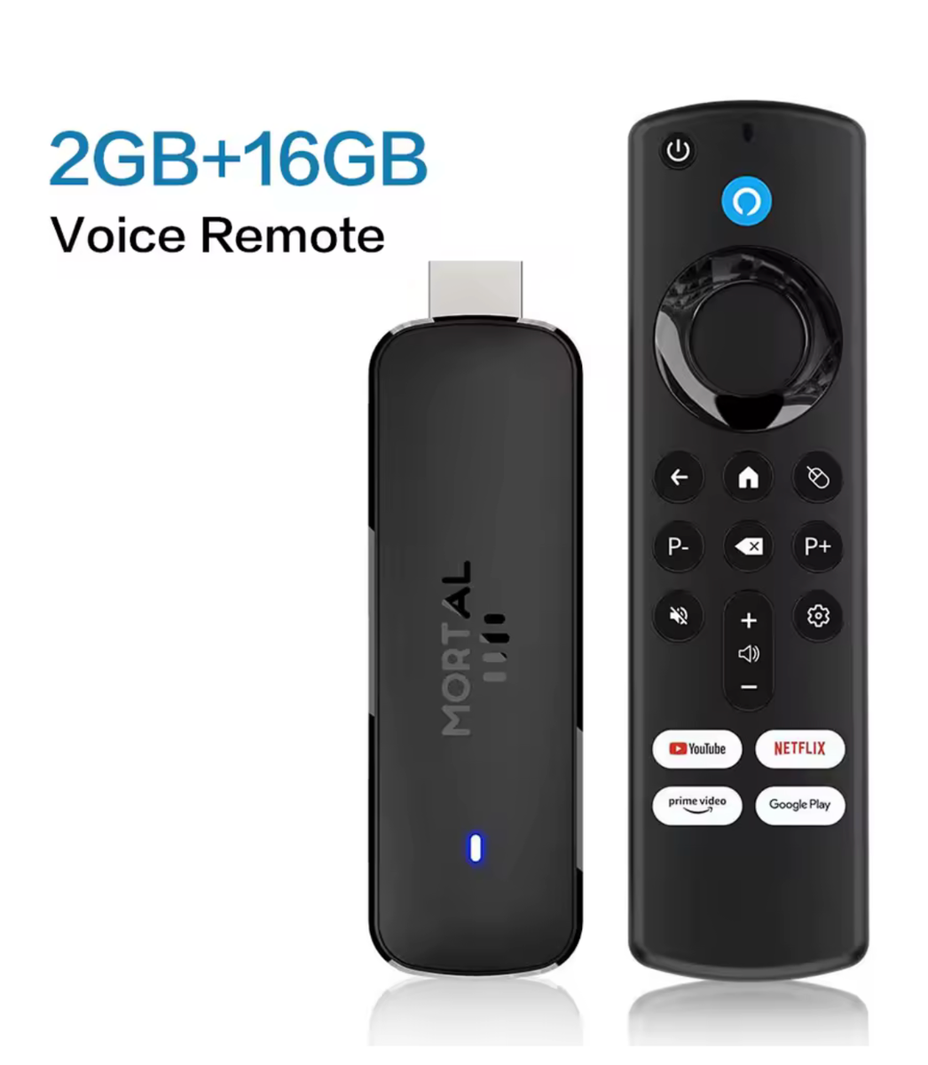 Mortal Q8 Android14 WIFI6 Voice Control TV stick 8K video
