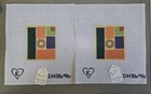 Lot of Five HANDPAINTED Canvases by Dream House Geometrical Shape 14ct. Mesh — photo 6