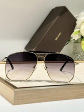 Gafas de sol TomFord TF557 para hombre con lentes degradadas de aviador talla:58 13-145