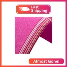 8 Pack Glitter Foam Sheets Craft 8 x 12 inch, 8 Colors Sparkles Foam Paper for A